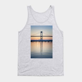 Newport Bridge Sunrise Tank Top